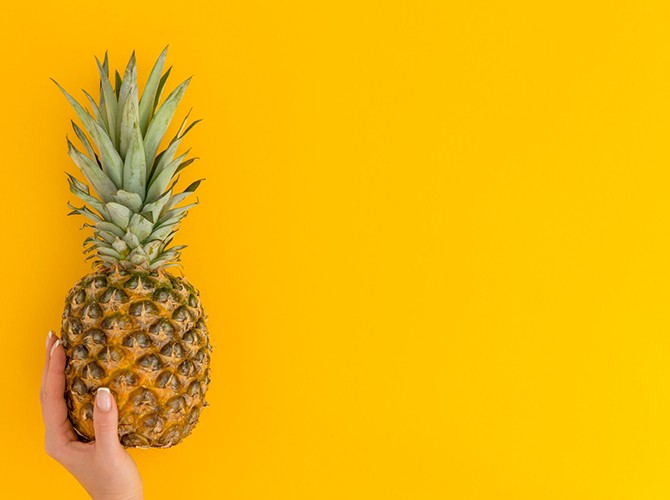 ananas kış meyveleri